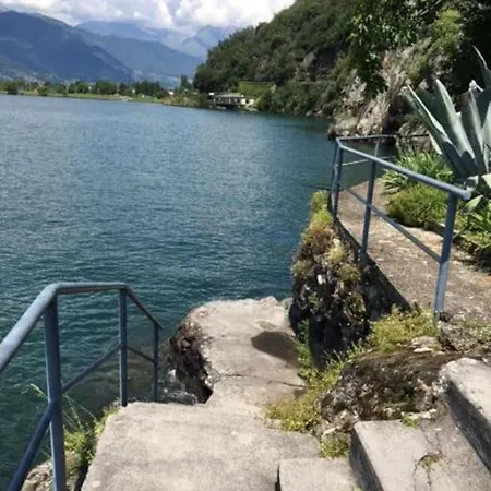The House On The Lake Shore Dervio Exterior photo
